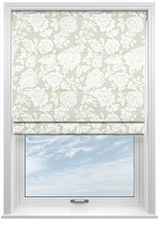 Shabby Chic by Rachel Ashwell Stipple, Sage - Roman Blind